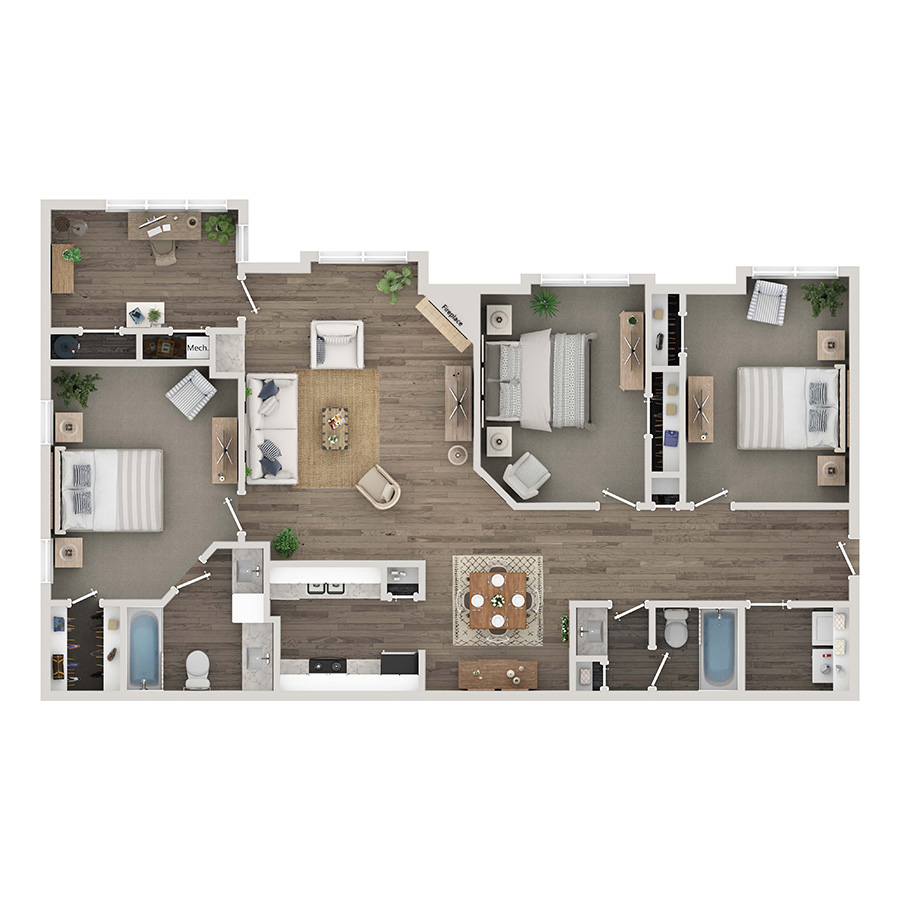 The Grand floor plan