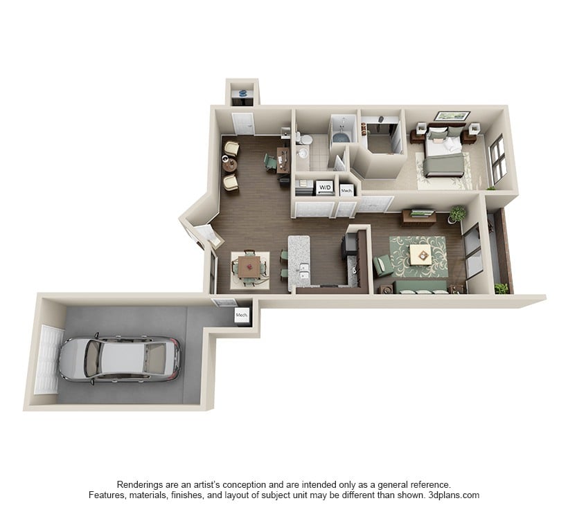 Elle A1 floor plan