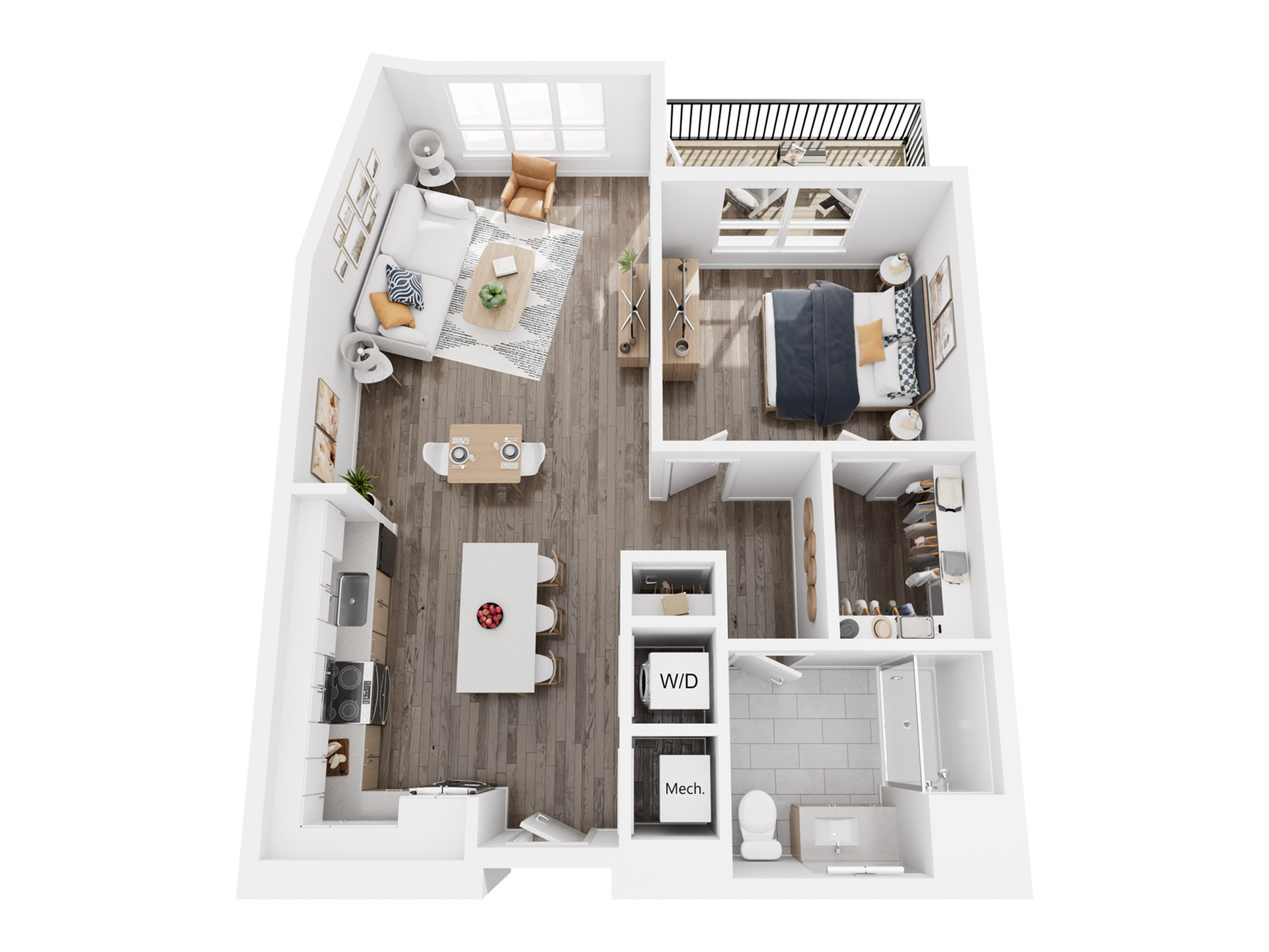 A2.1 floor plan