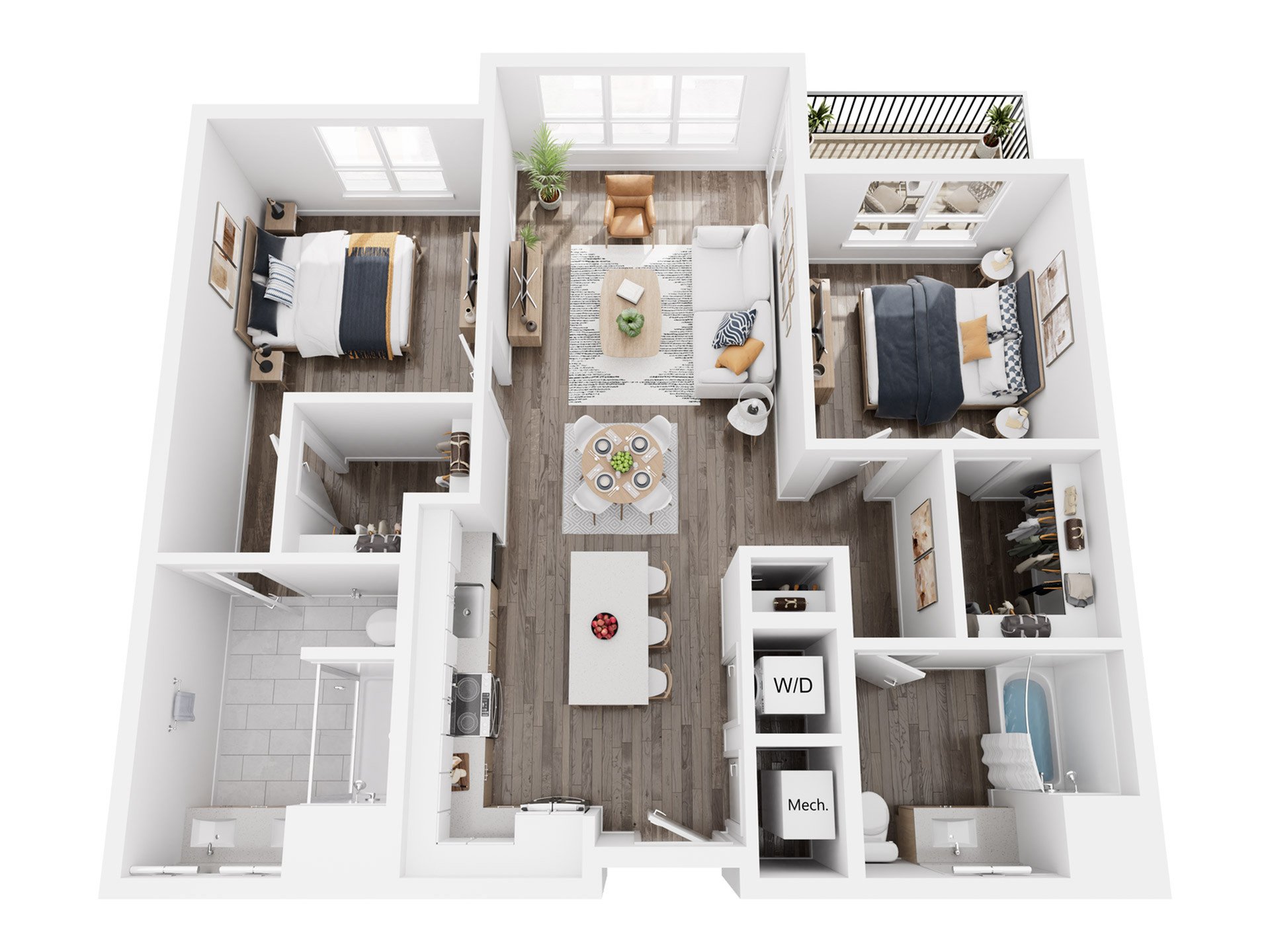 B2 floor plan