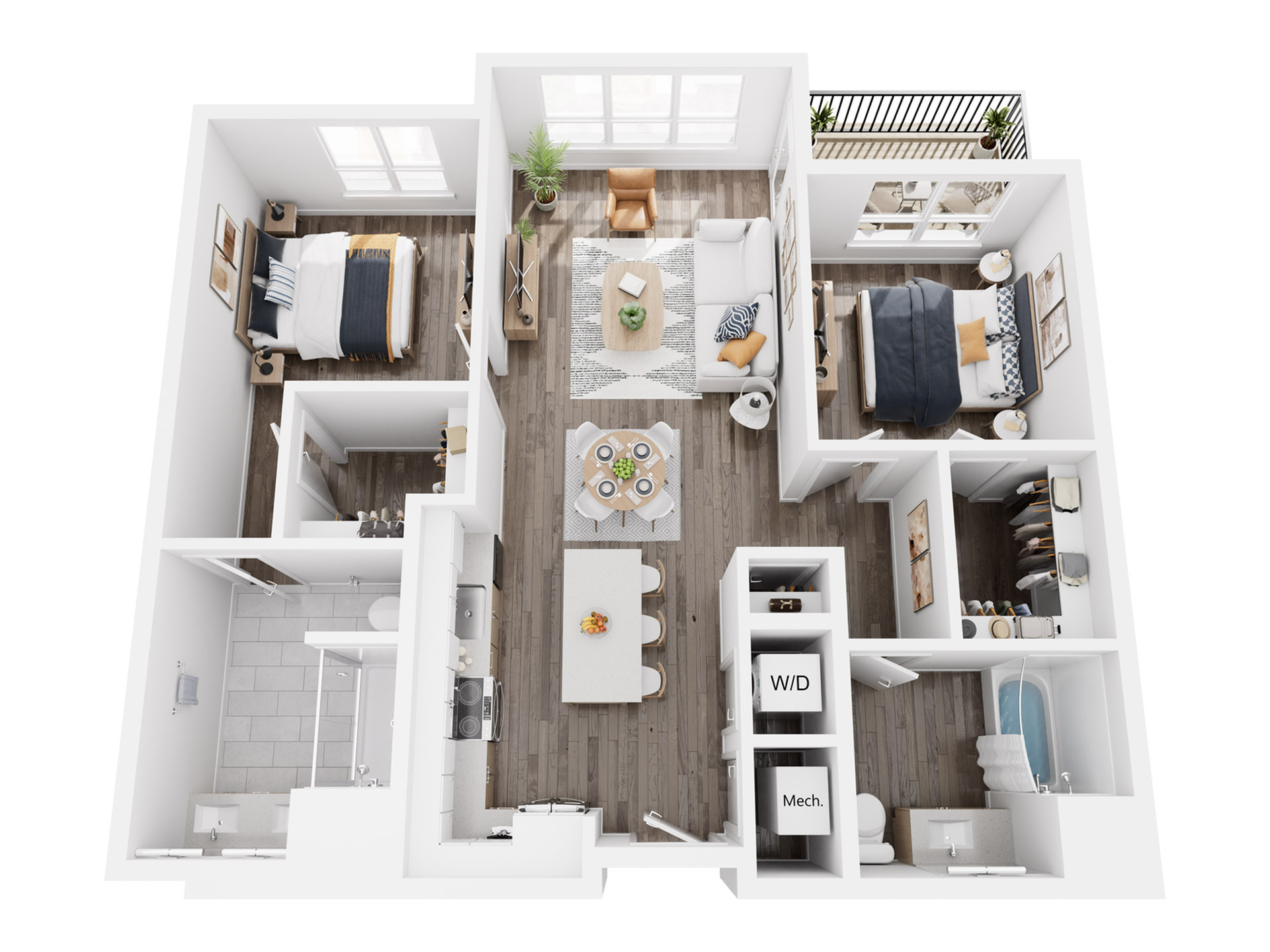 B6 floor plan
