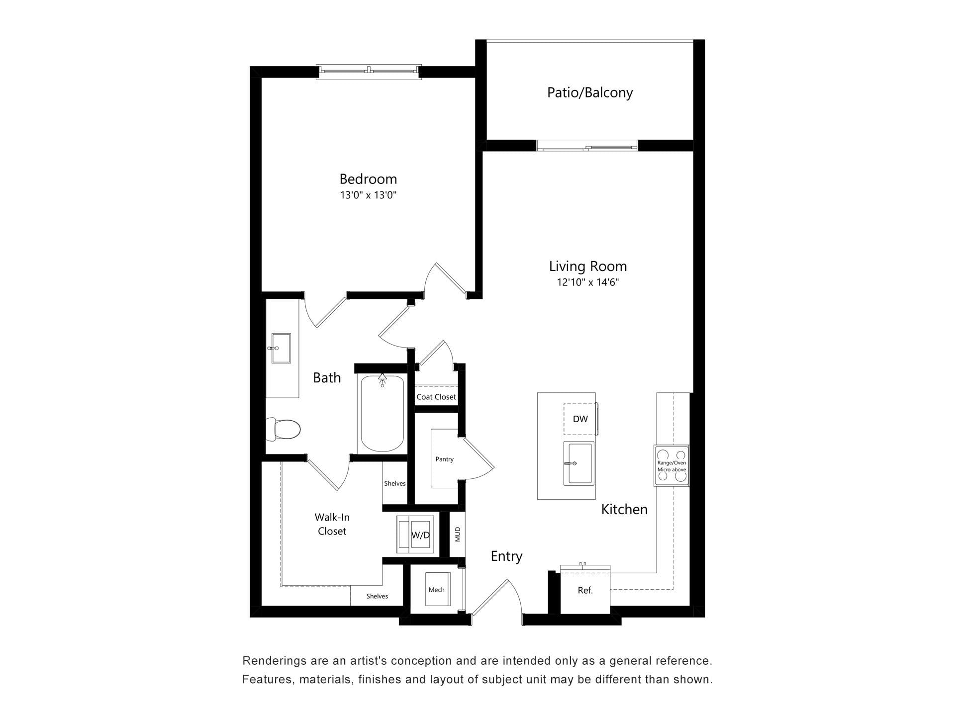 A2.0 floor plan