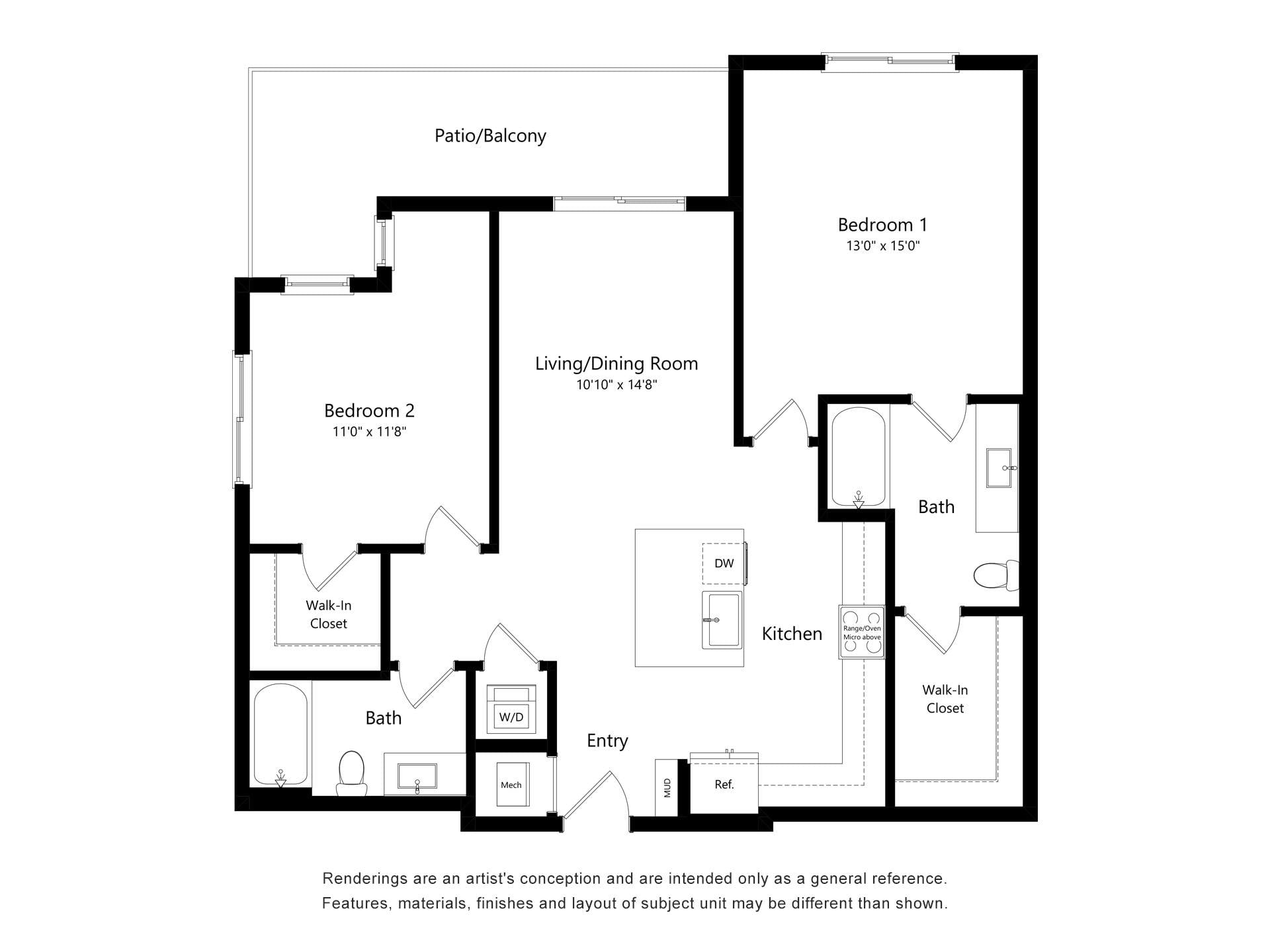 B3.0 floor plan