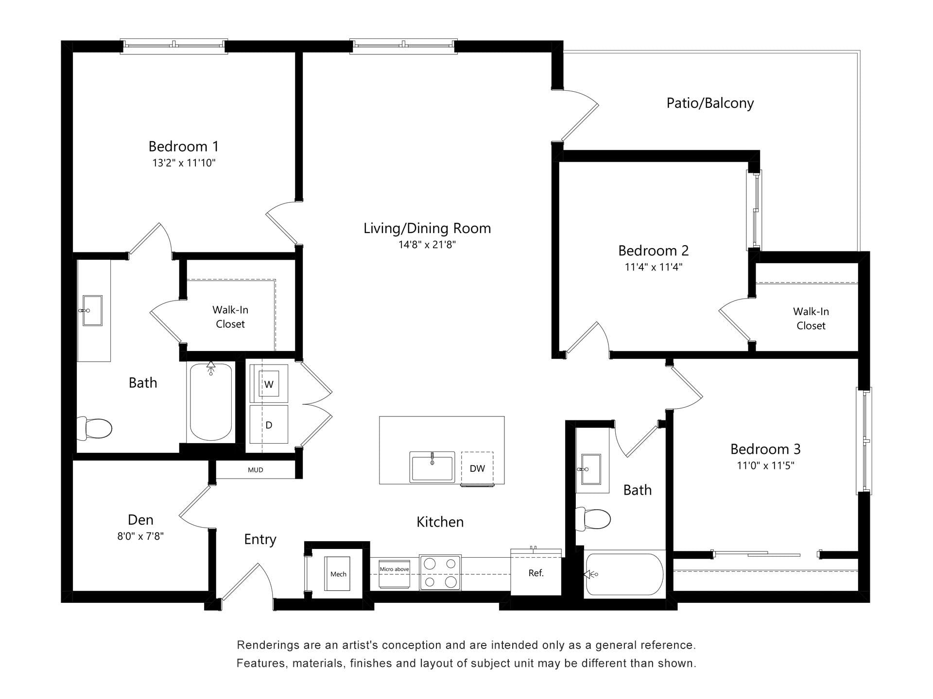 C1.0A floor plan