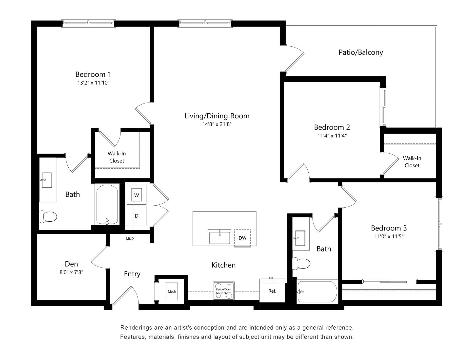 C1.0 floor plan