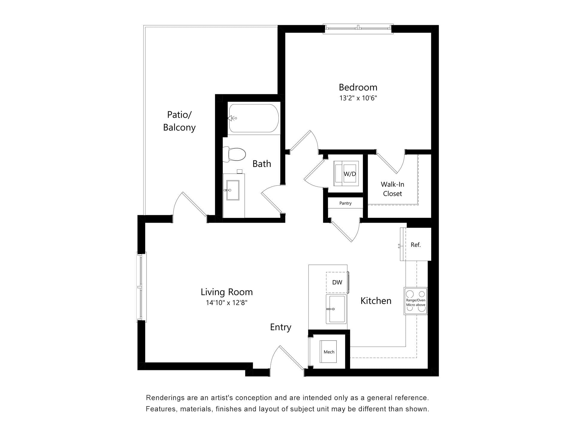 A4.1 floor plan