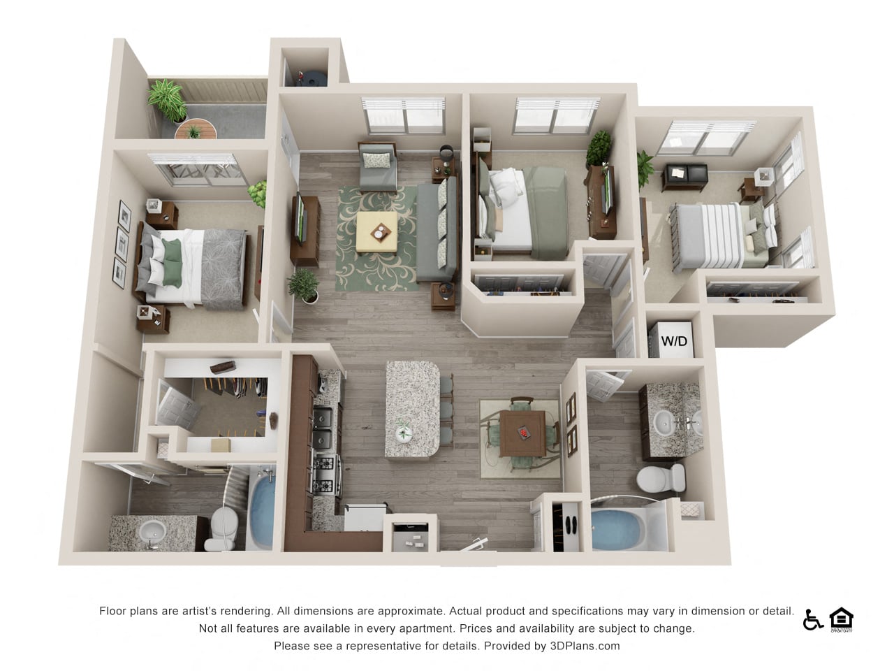 Elevate floor plan
