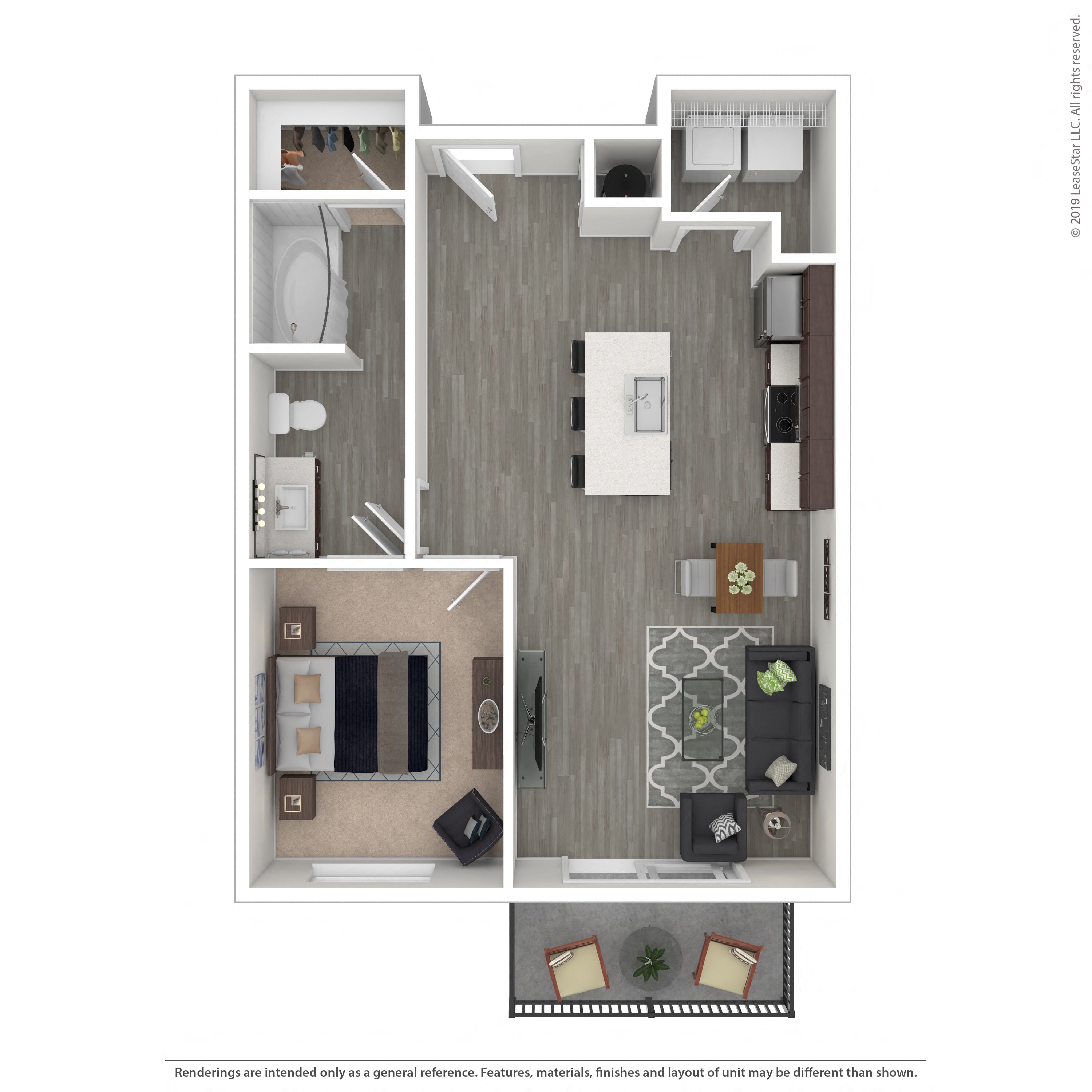 A2 floor plan