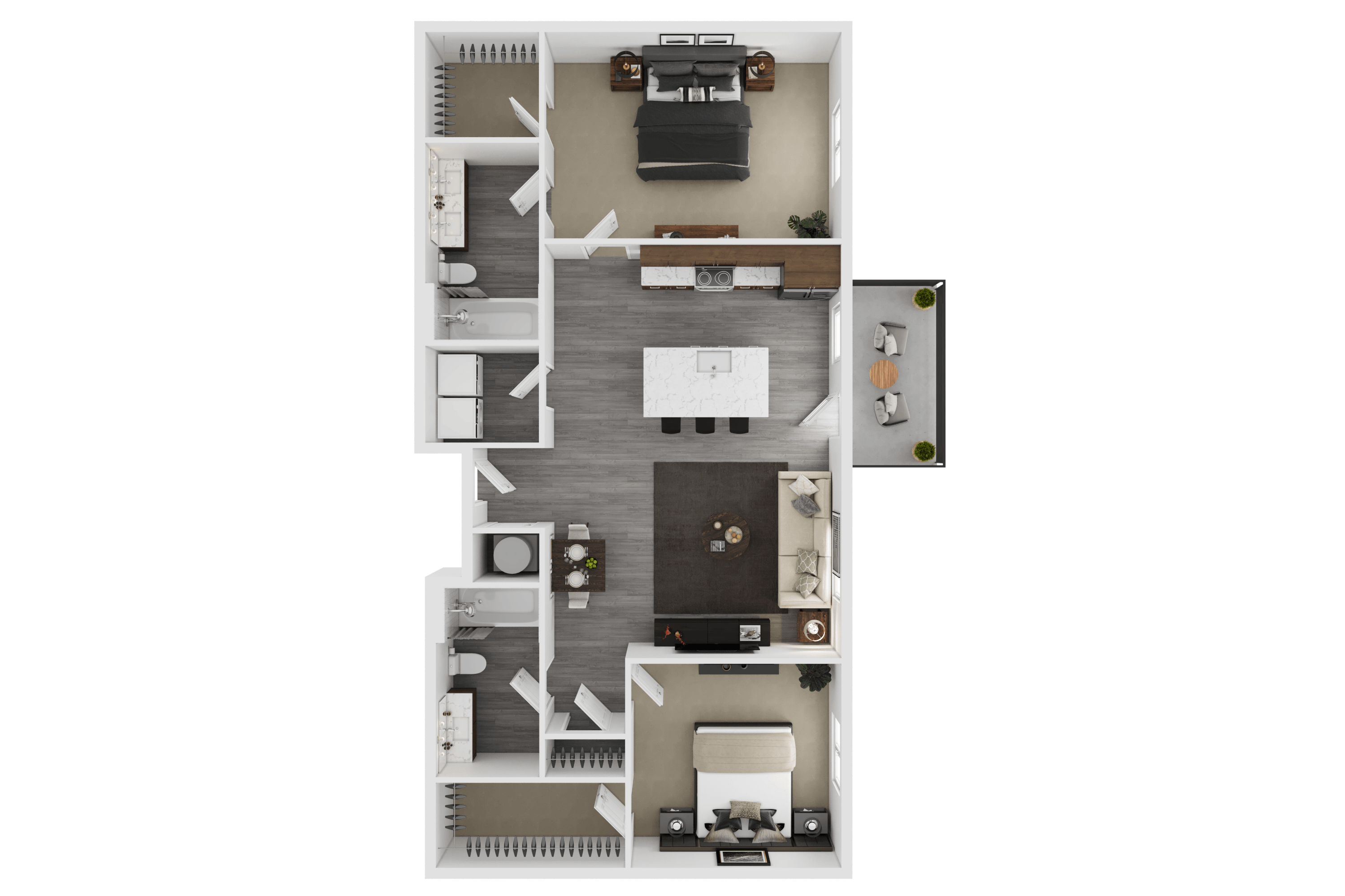 B2 floor plan