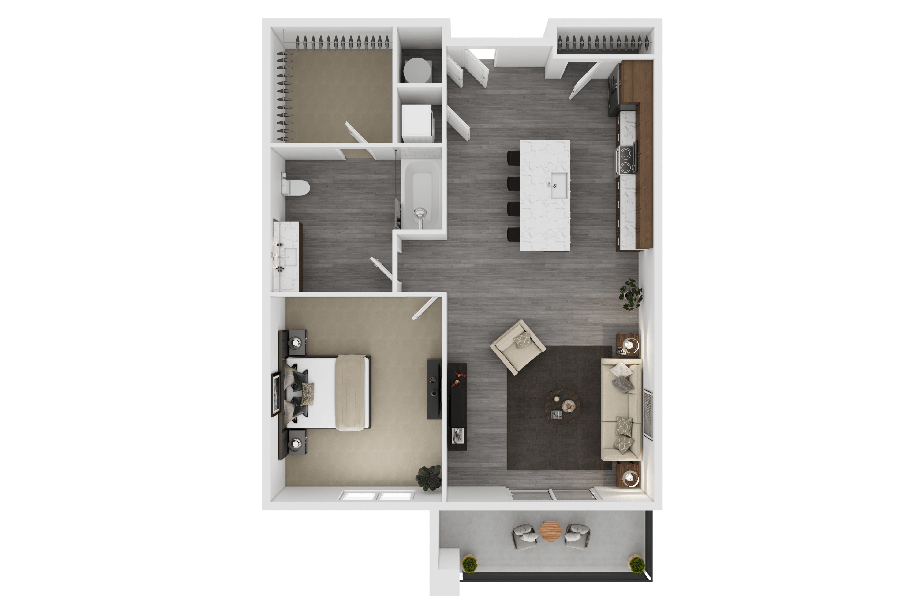 A1 floor plan
