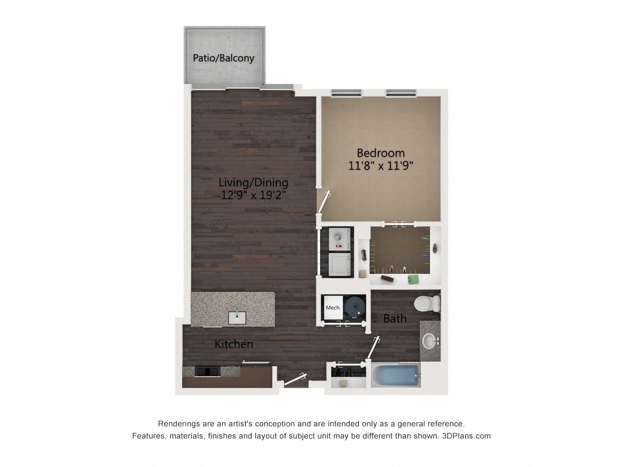 B6B floor plan
