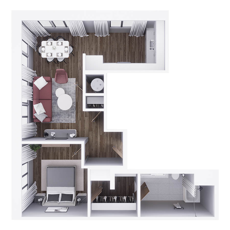 A3 floor plan