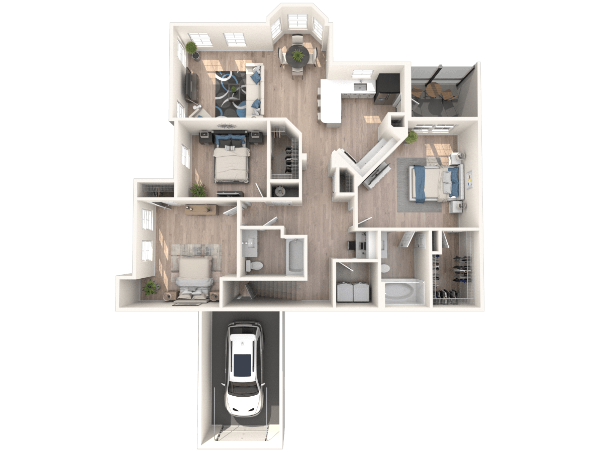 Columbia floor plan