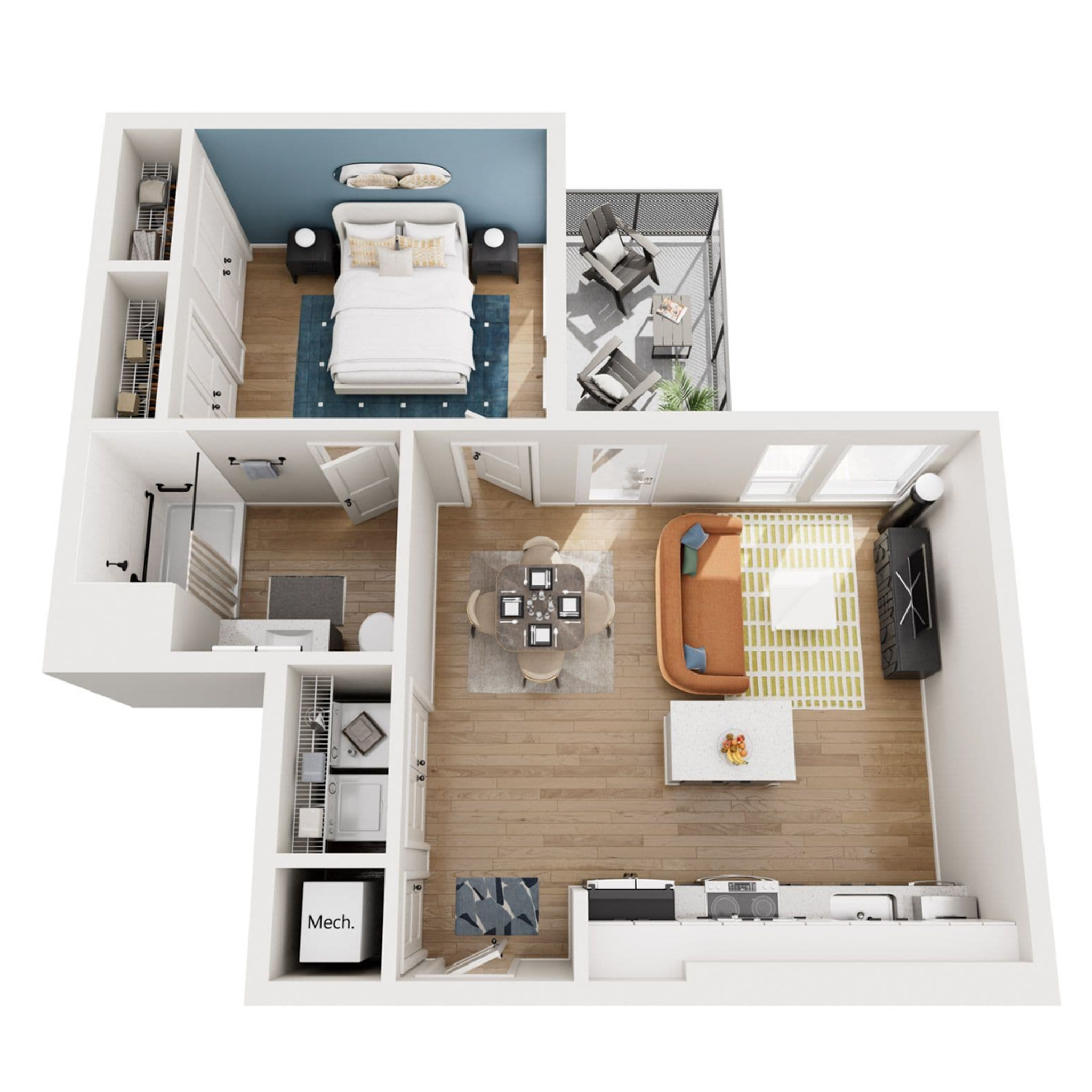 A6 floor plan