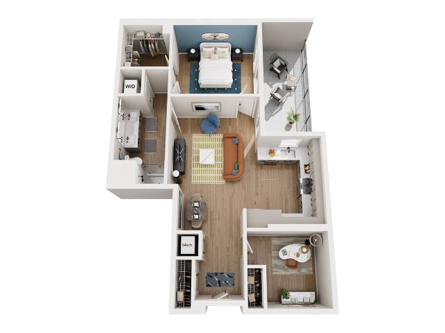 A4 floor plan