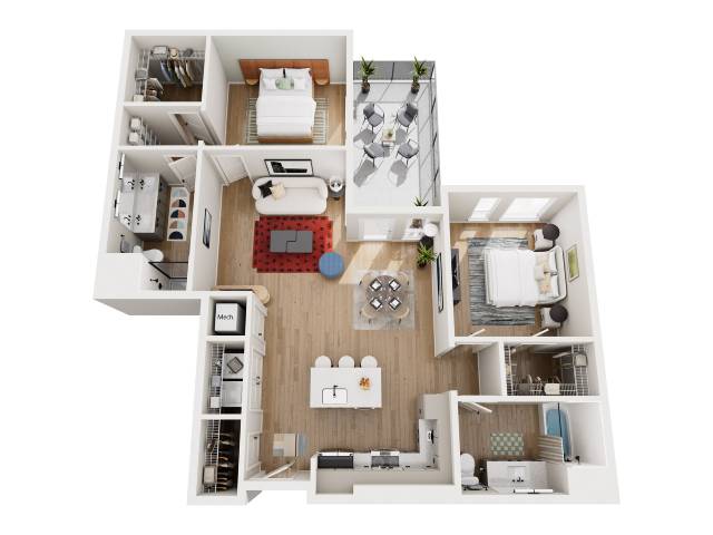 B4 floor plan