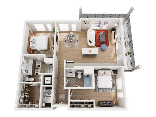 B2AL2 floor plan