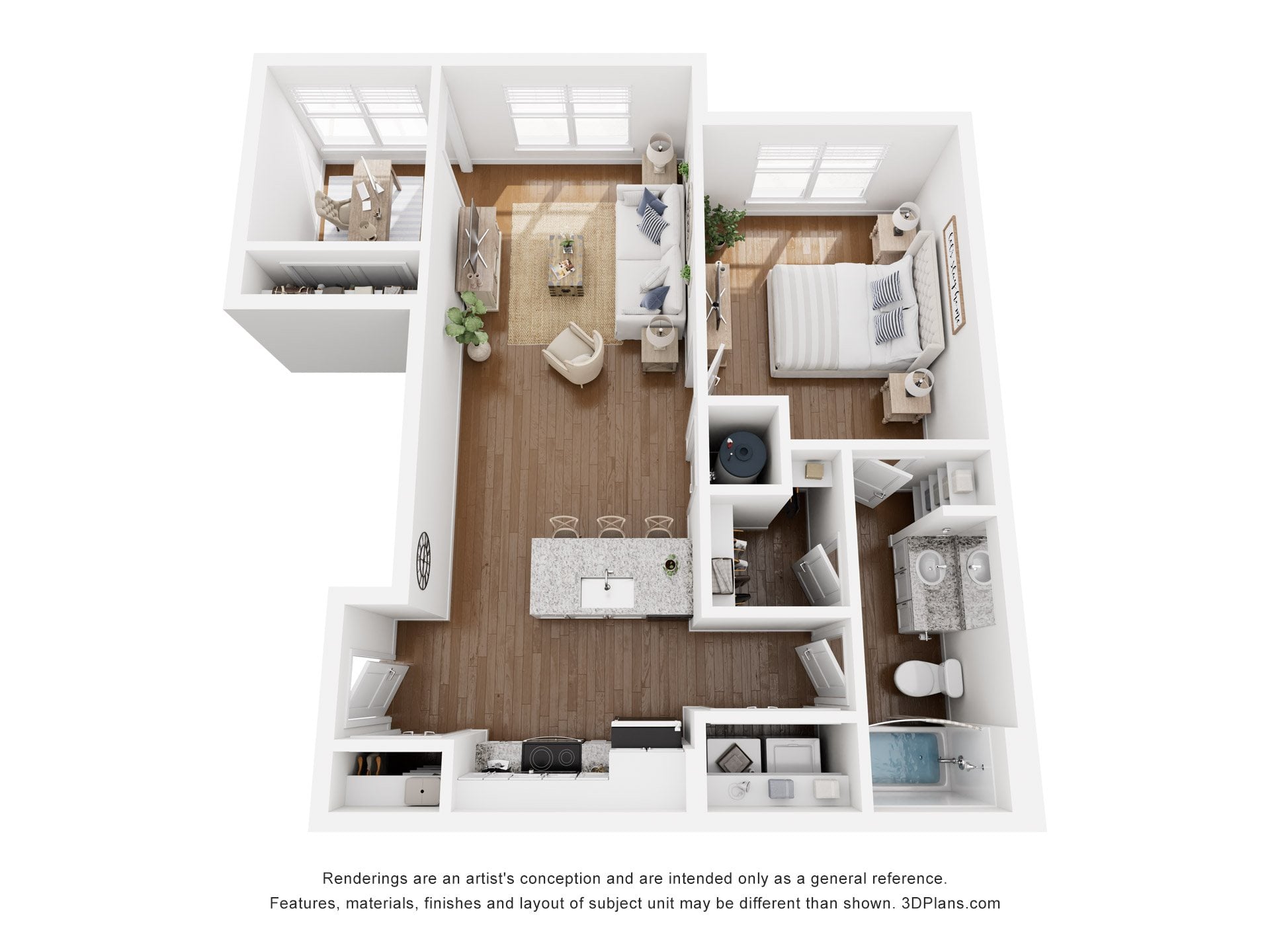 A1.4 floor plan