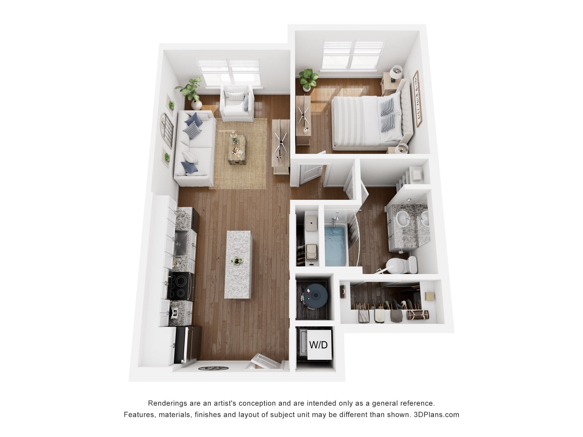 A2.1 floor plan