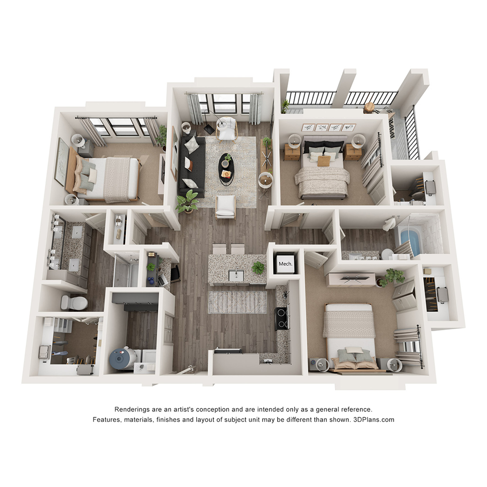 C1 floor plan