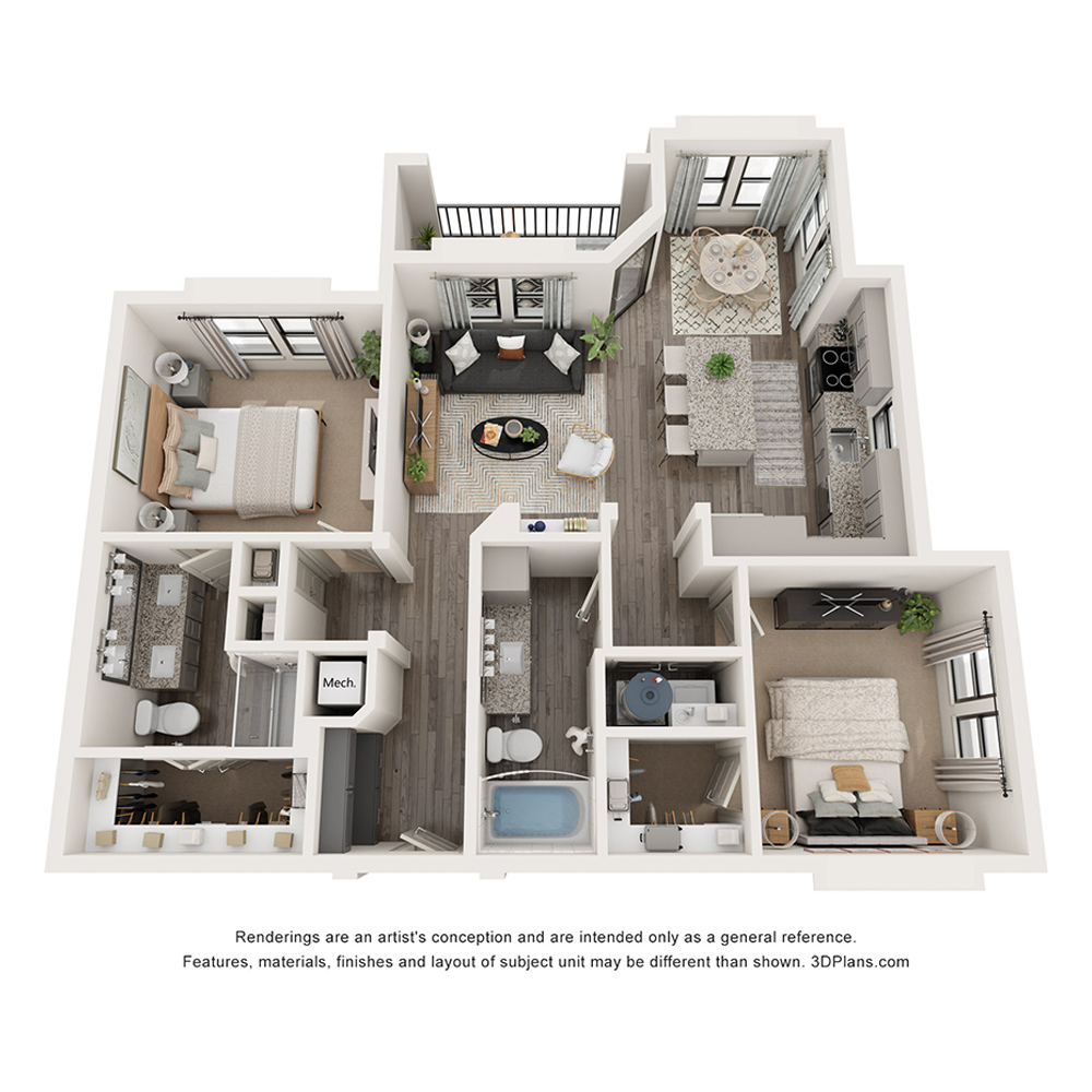 B2 floor plan