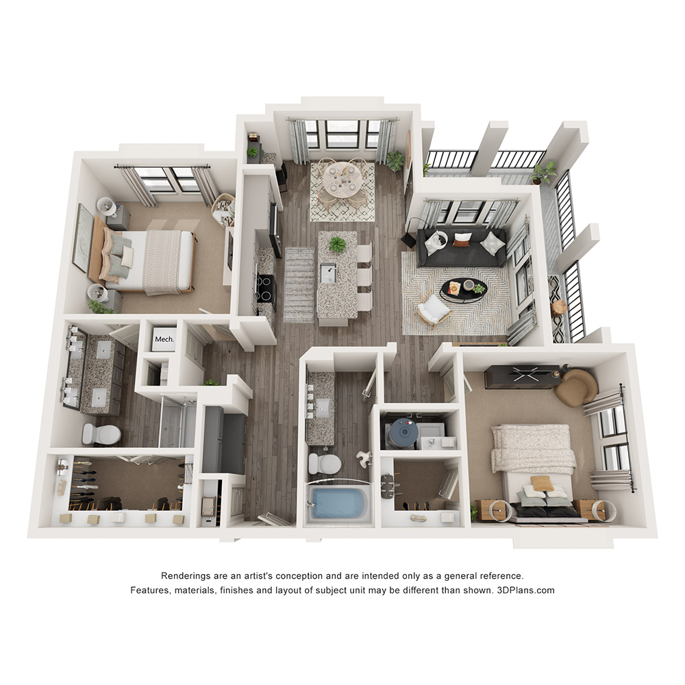 B4 floor plan