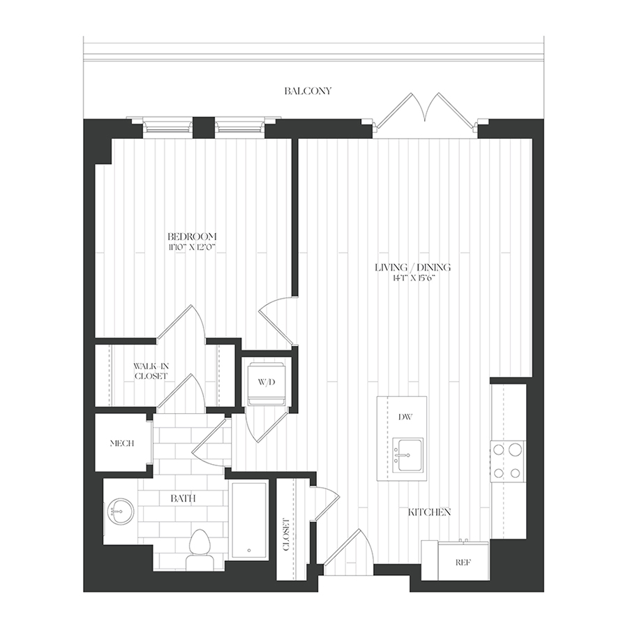 1B-1C floor plan