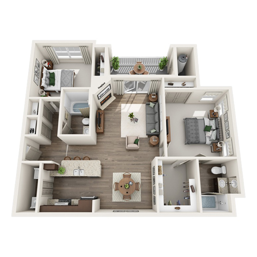 C1 floor plan