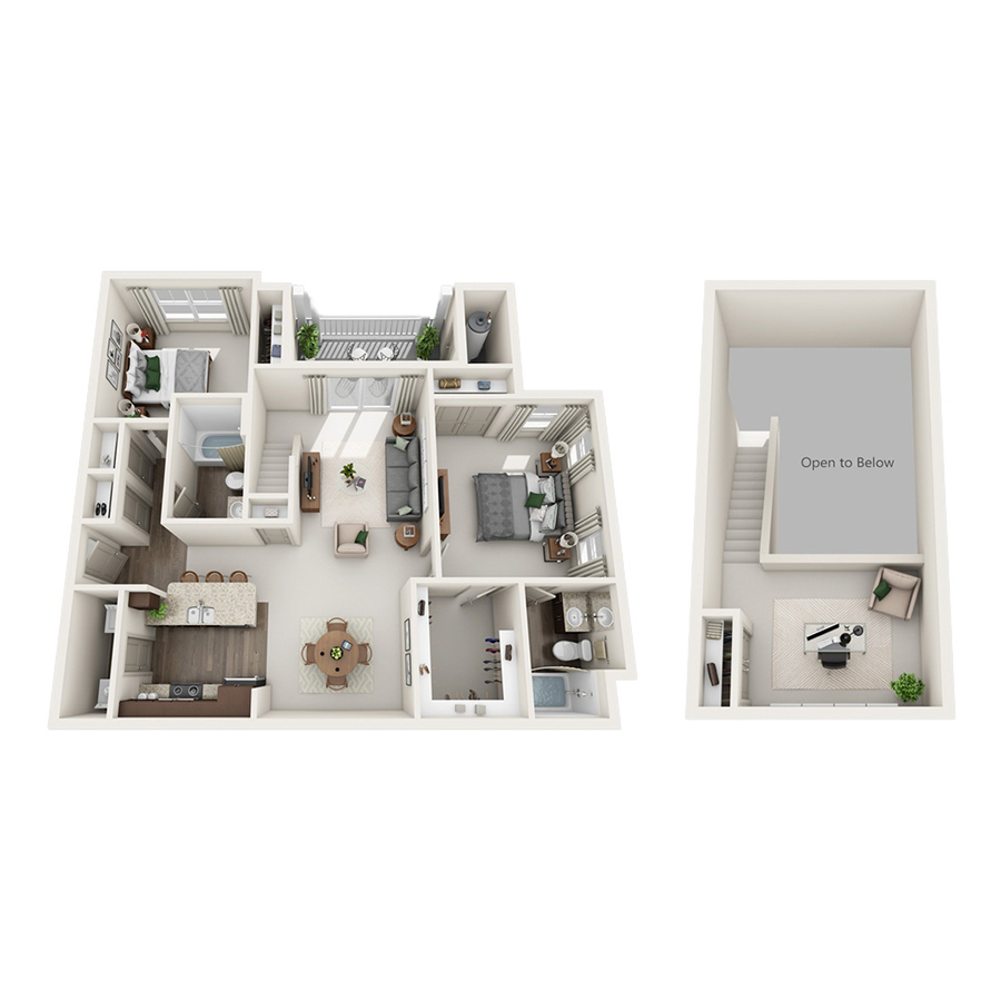 I floor plan