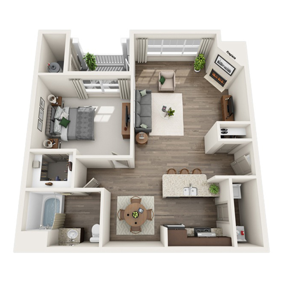 D1 floor plan