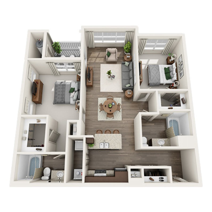 A1 floor plan