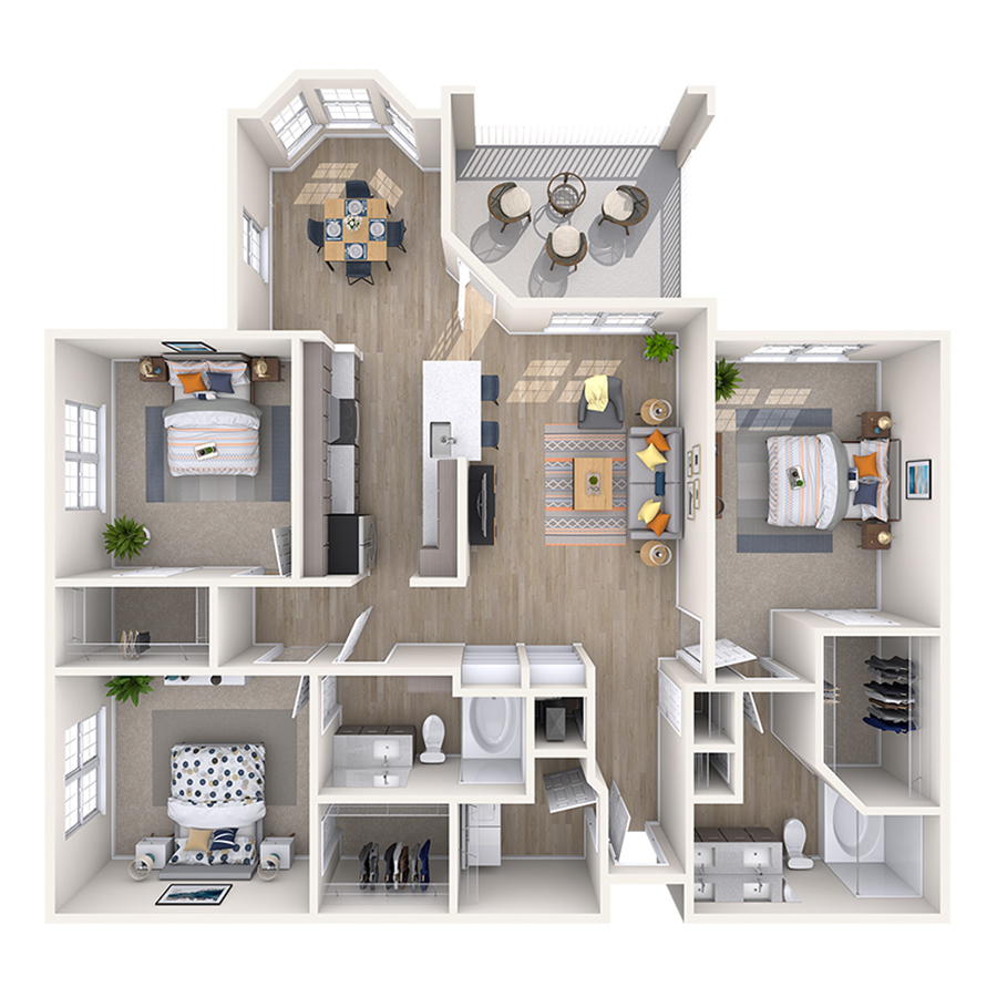C1 floor plan
