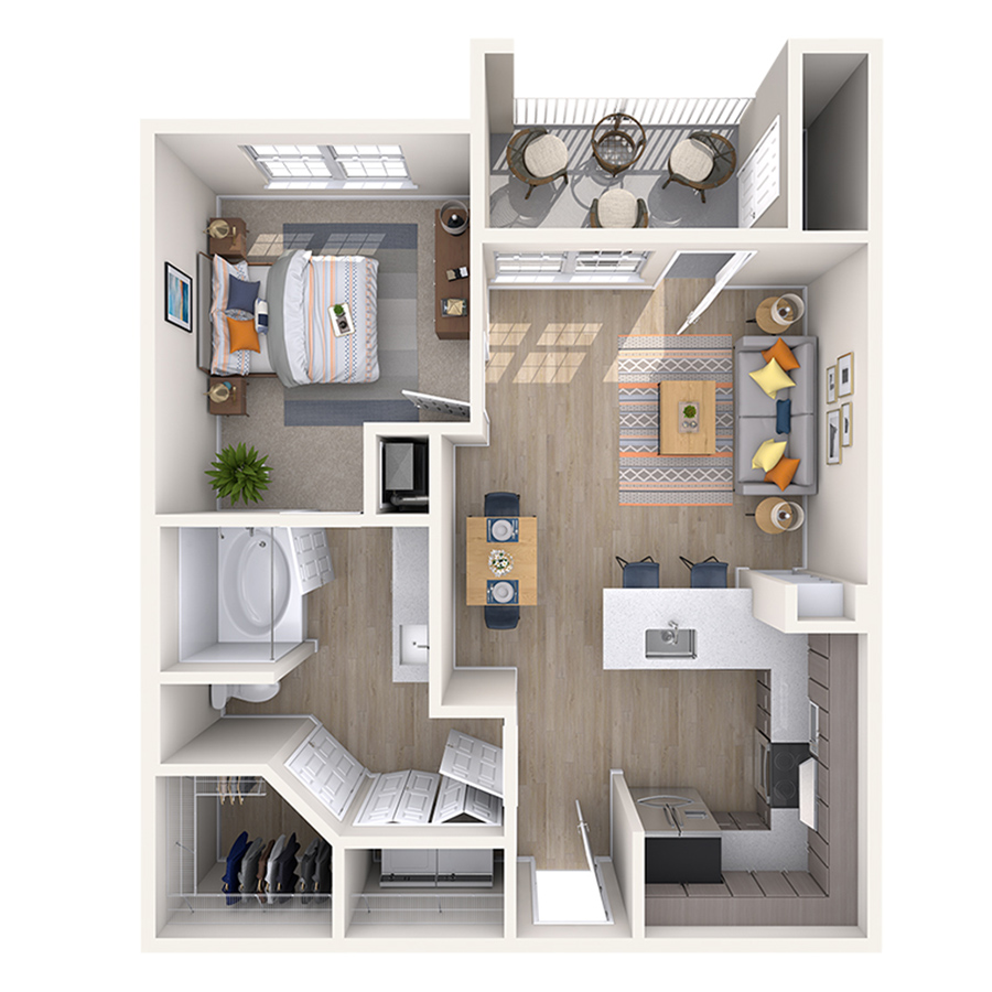 A1 floor plan
