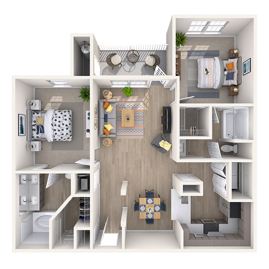 B2 floor plan