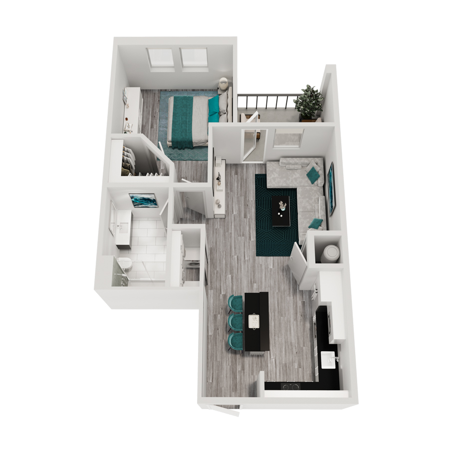 A1 floor plan
