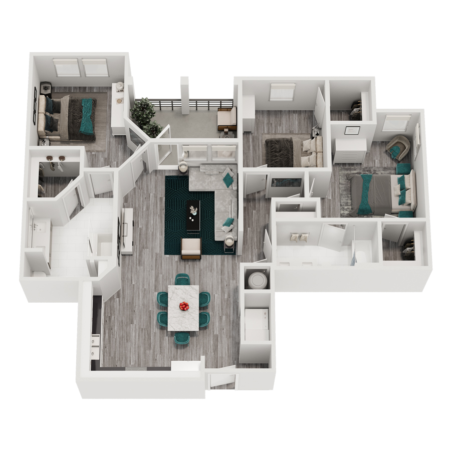 C1 floor plan