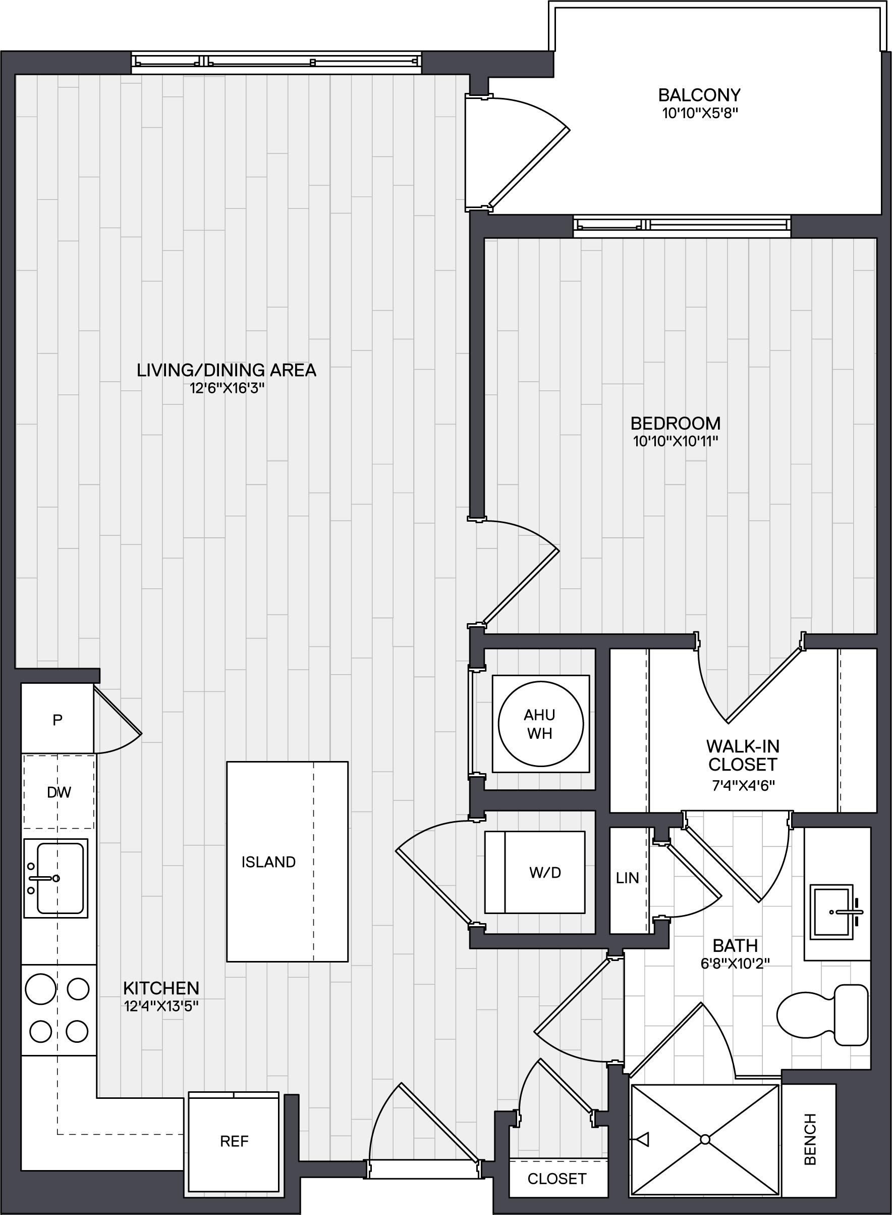 A10.1 floor plan