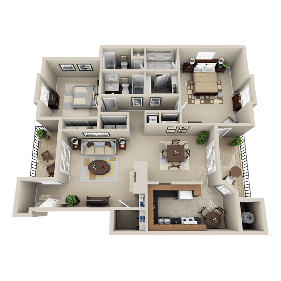 MAJESTY floor plan