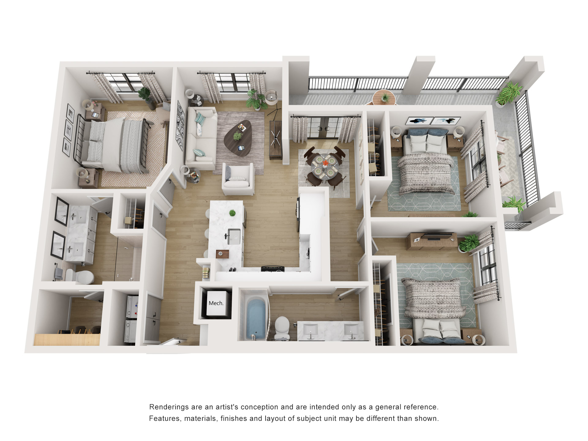 C1 floor plan
