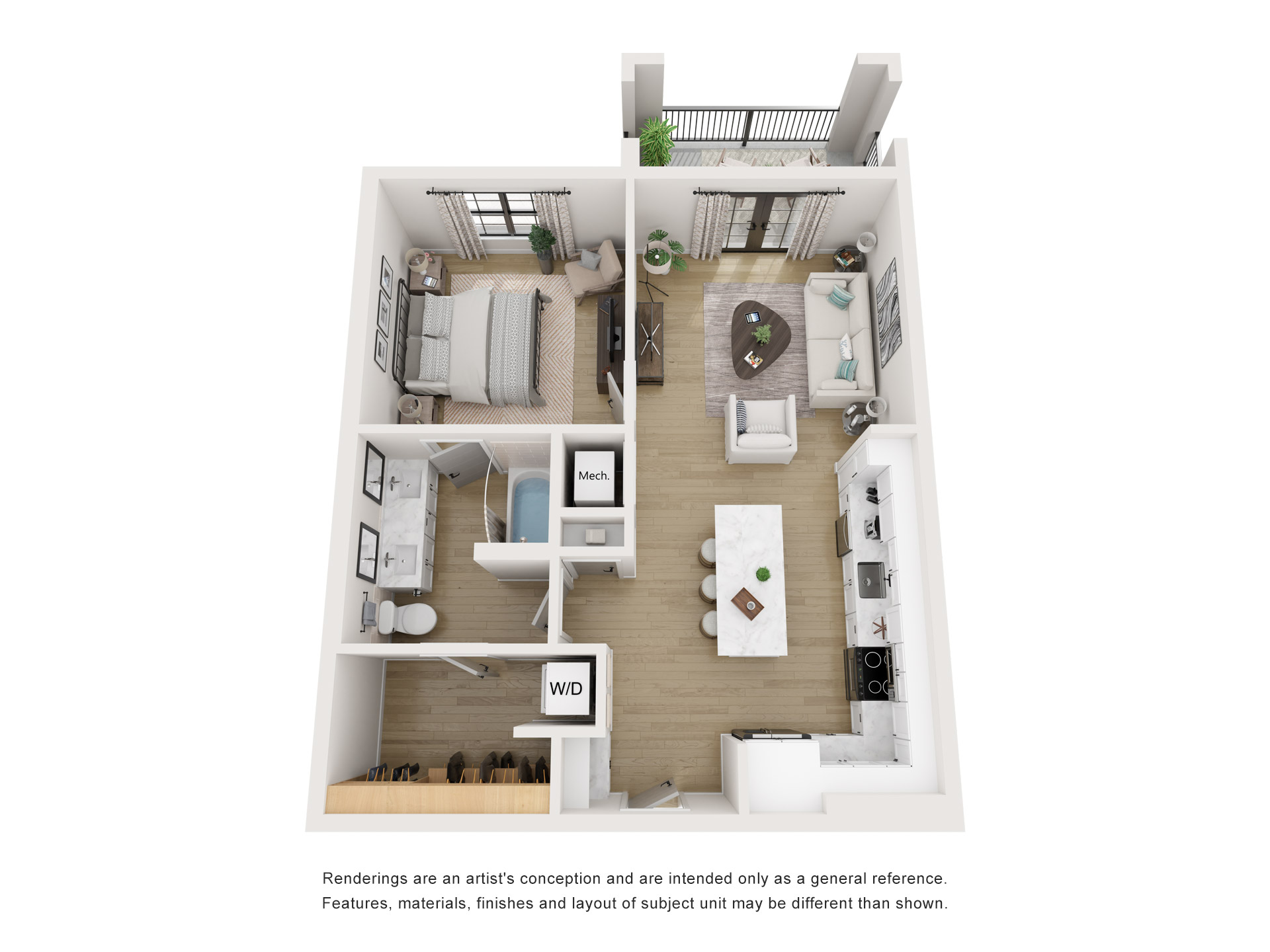 A1 floor plan