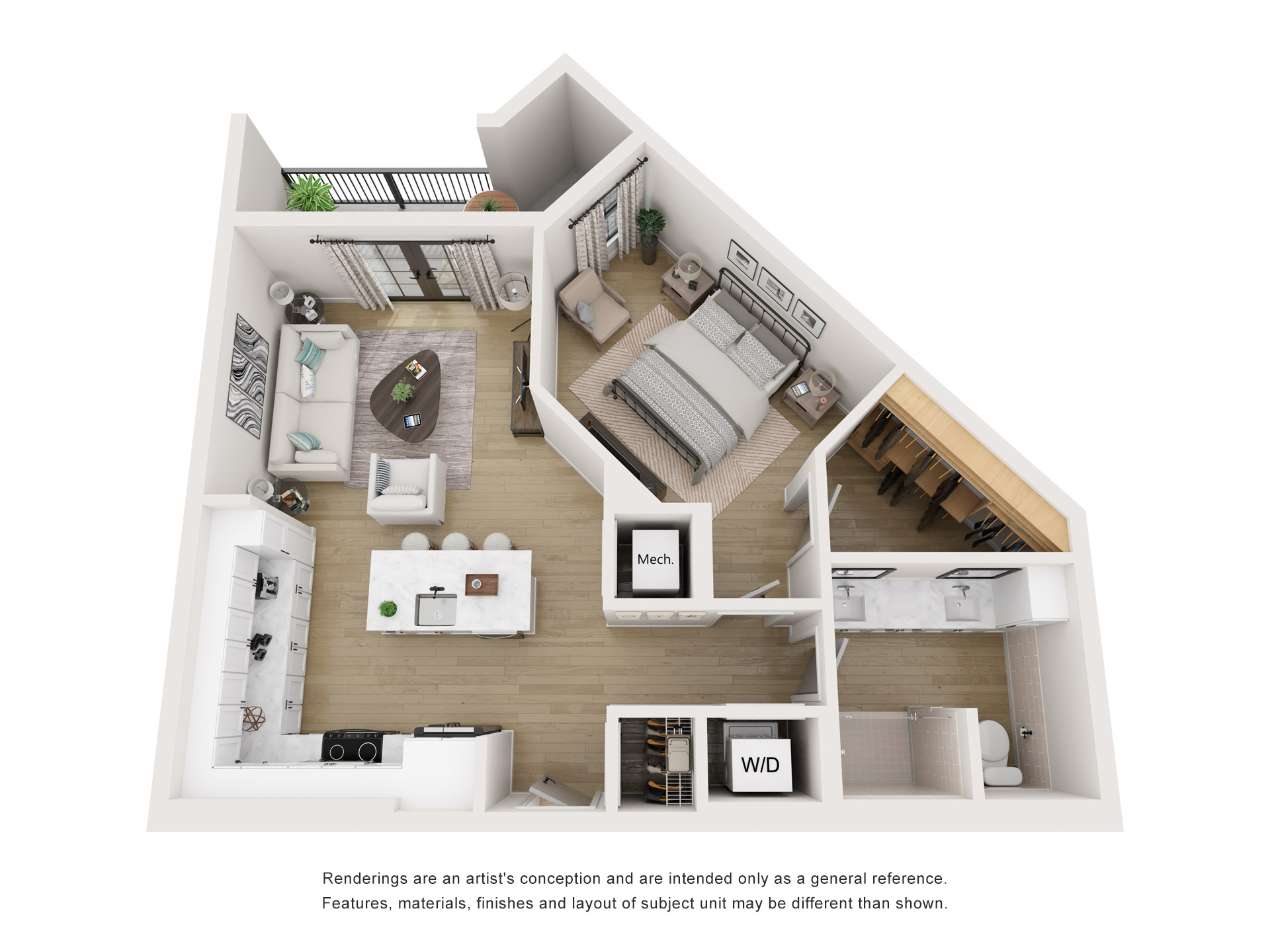 A2 floor plan