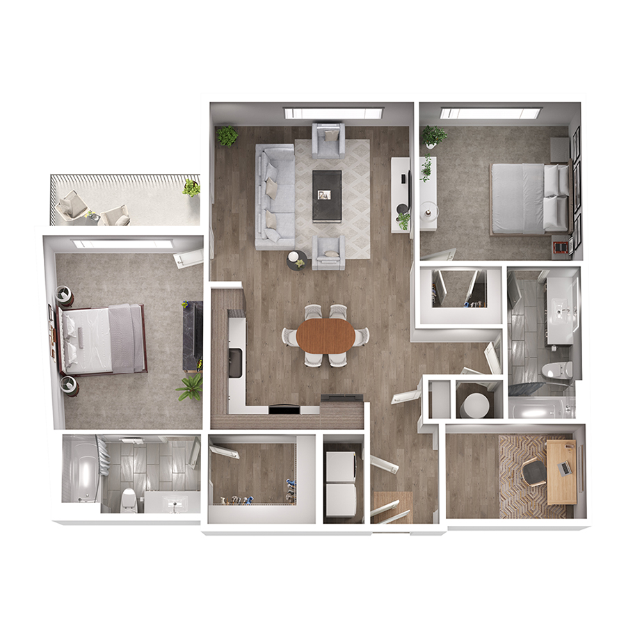 B2D floor plan