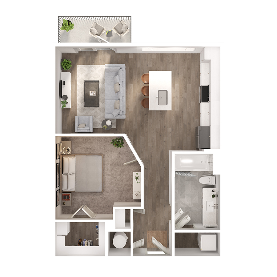 A1P floor plan