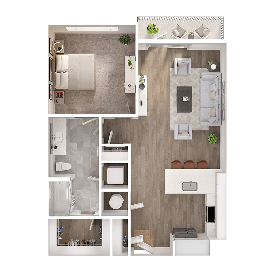 A6 floor plan
