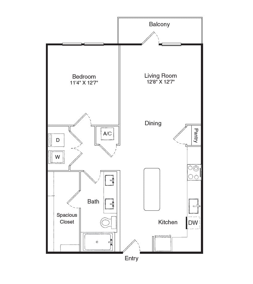 A1A floor plan