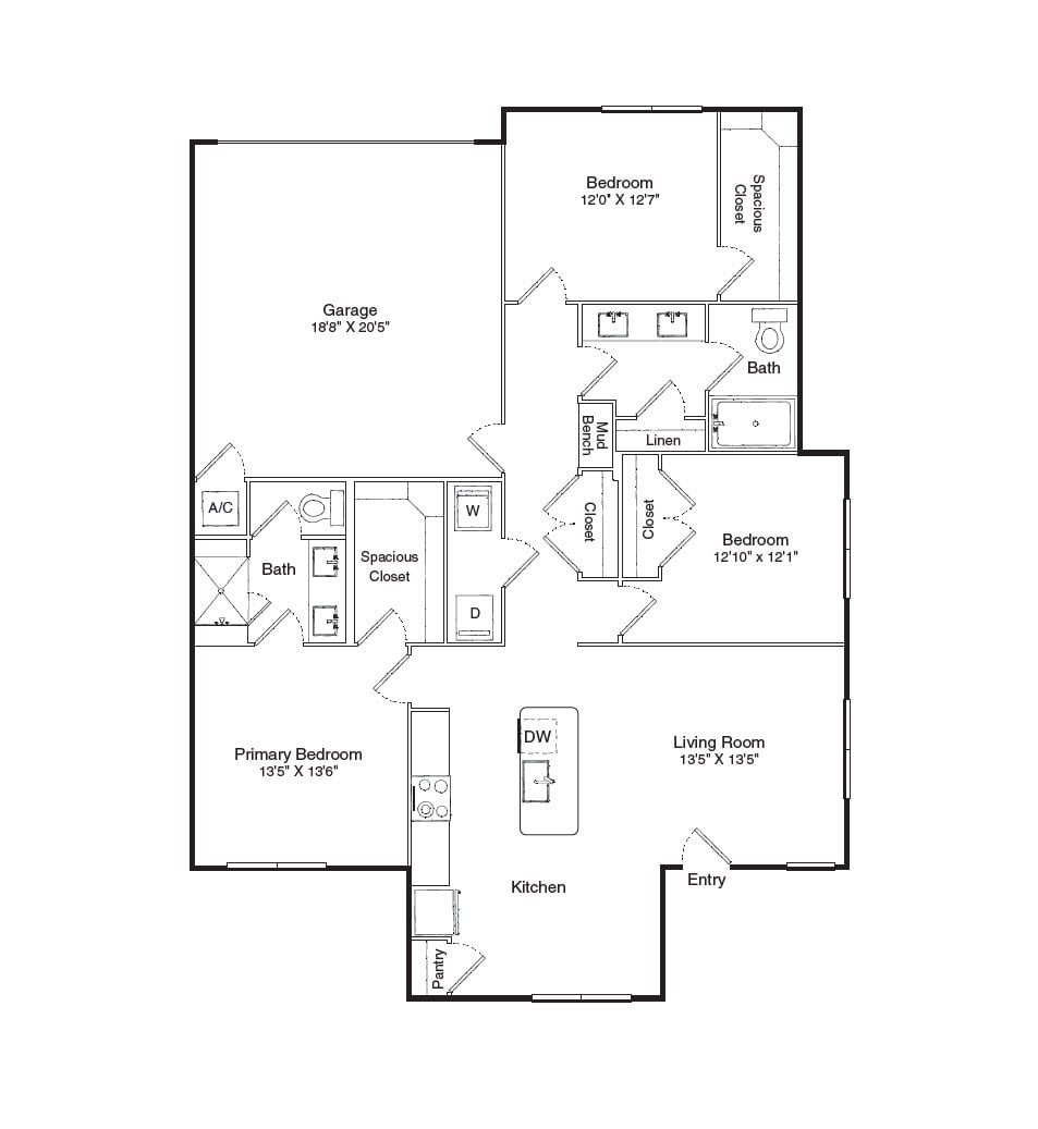 DP1 floor plan