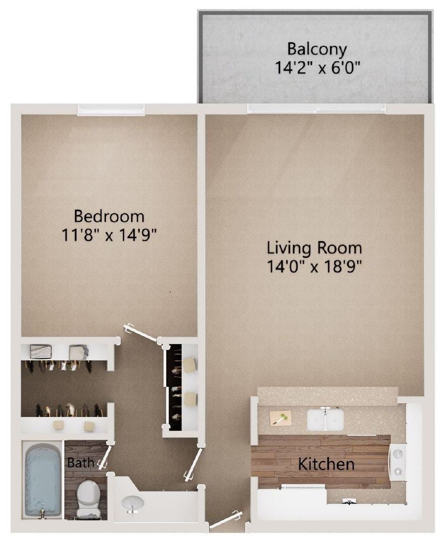 Newport 1 floor plan