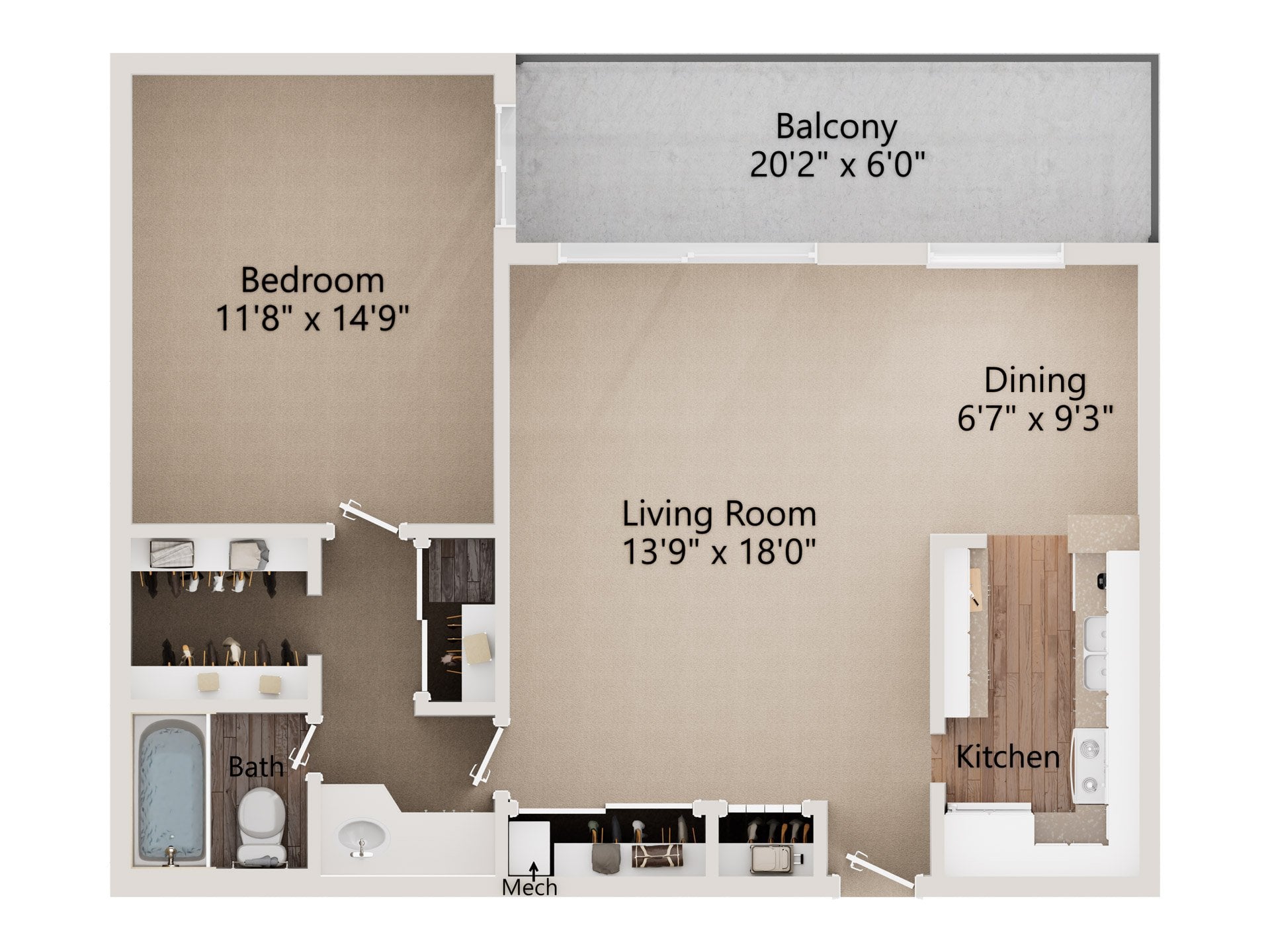 Balboa 1 floor plan