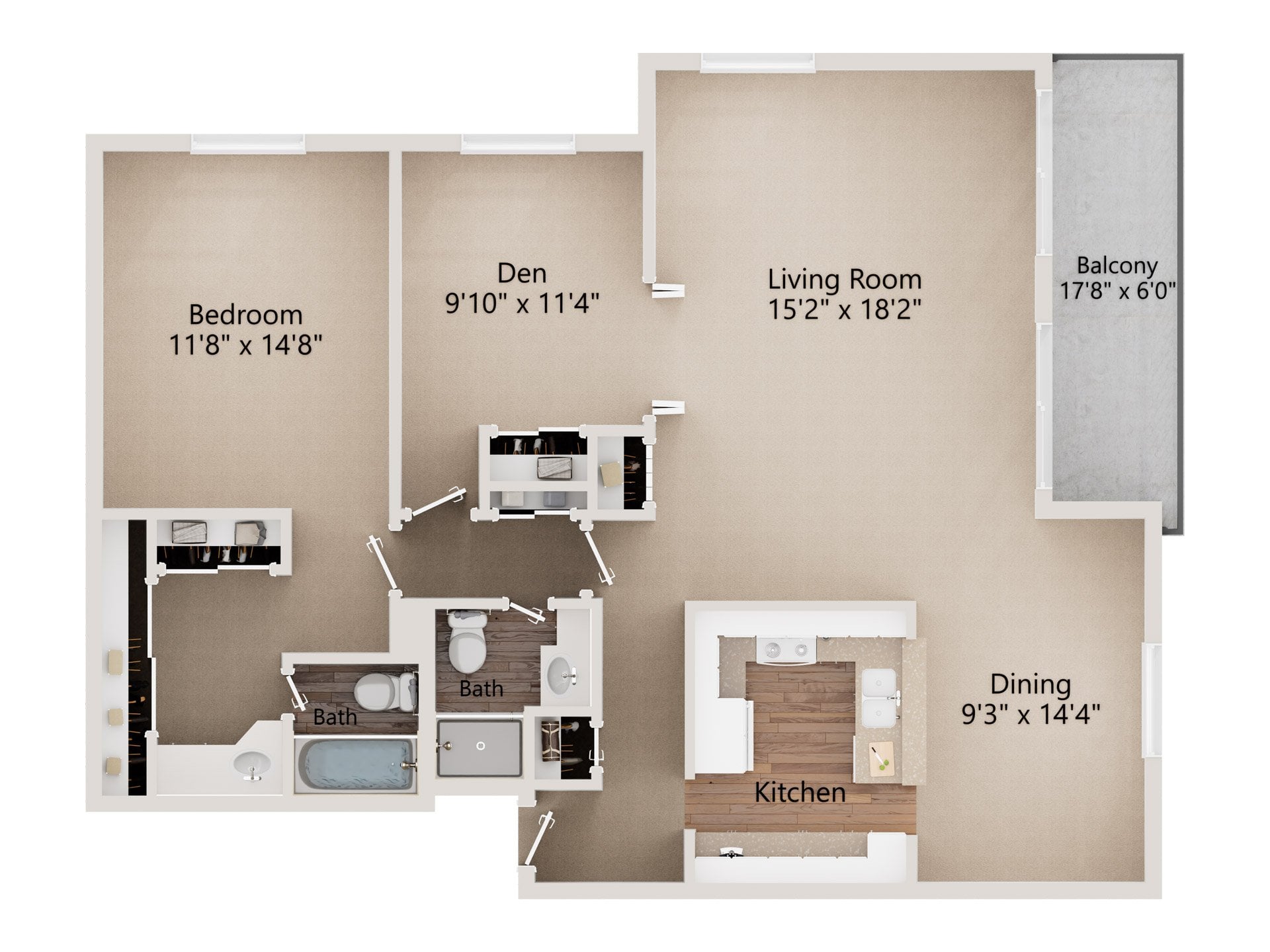 Crystal Cove floor plan