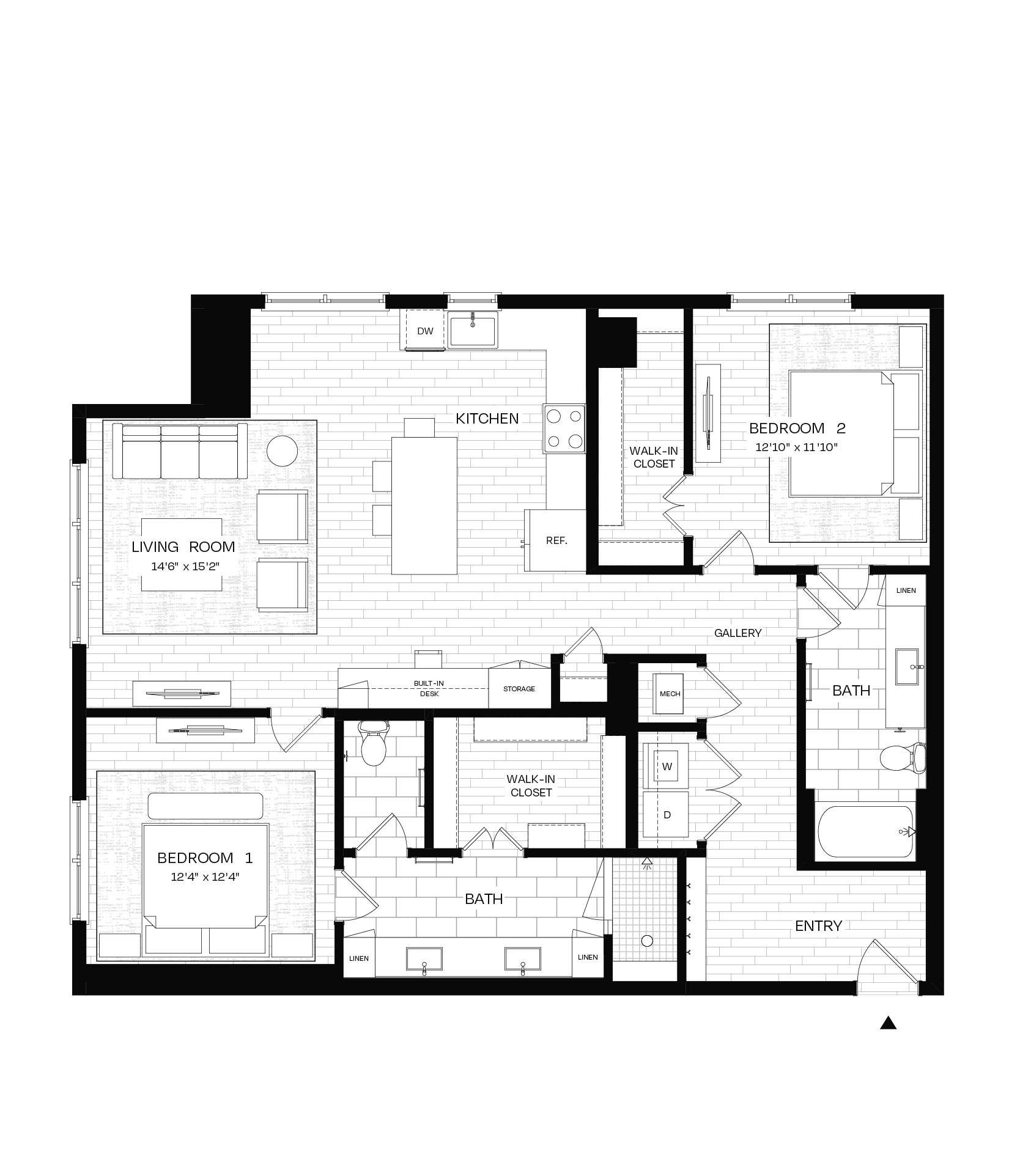 B2 floor plan